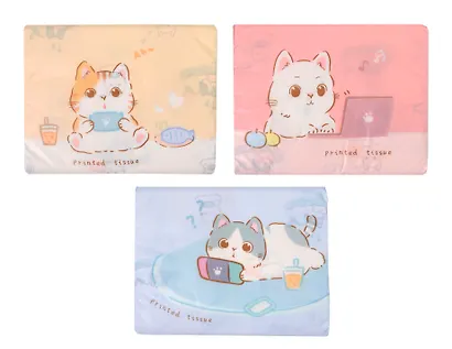 Салфетки бумажные Kawaii Котик, 40 штук, 19х12 мм - фото 1
