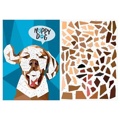 Аппликация наклейками Три Совы "Верные друзья", А4, 2 основы, картонный конверт - фото 2