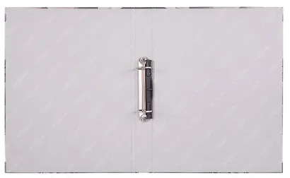 Папка 2 кольца А4 "Цветы на сером" - фото 3