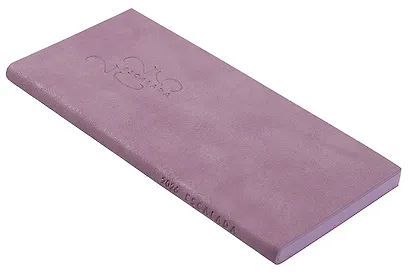 Еженедельник дат. 2026г. 64л 80х165 мм "Тиволи глосс" сиреневый, кожзам, мягк.переплет, блинт.тиснение, офсет, справ.мат-лы, инд.уп - фото 2