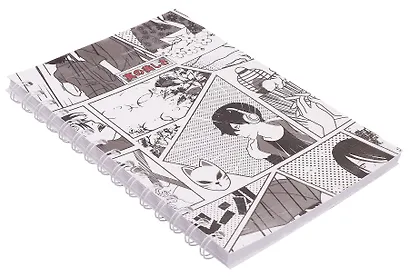 Тетрадь 80 листов в клетку "Аниме. Страничка манги" на спирали - фото 5