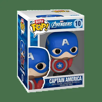 Набор Funko Bitty POP! Marvel Infinity Saga Captain America & Hulk 2шт 94214 - фото 2