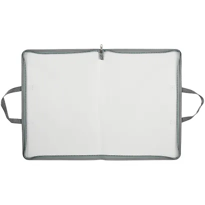 Папка на молнии А3 для бумаг "Marble Kyanite" пластик, ручки, Erich Krause - фото 2