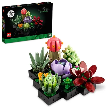 LEGO Botanical Collection: Суккуленты, 771 деталь (10309) - фото 1