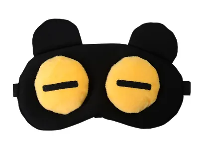 Маска для сна Мордочка с объемными закрытыми глазами (плюш) (пакет), Lafilaf - фото 2