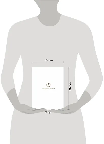 Блокнот-планер на пружине недатированный, А5, 128 страниц, белый - фото 3