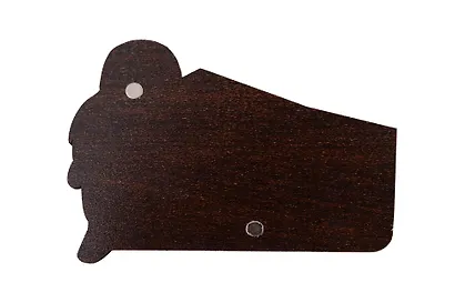 Сувенирный магнит Сова (Норильск) (дерево) (НрскСв1) - фото 3