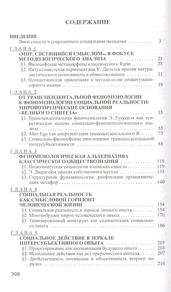 Социальная феноменология в изучении современного общества - фото 2
