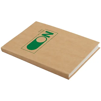 Ежедневник недат. А5 136л "Eco-friendly! №1" интегр.переплет, крафт картон, офсет - фото 2