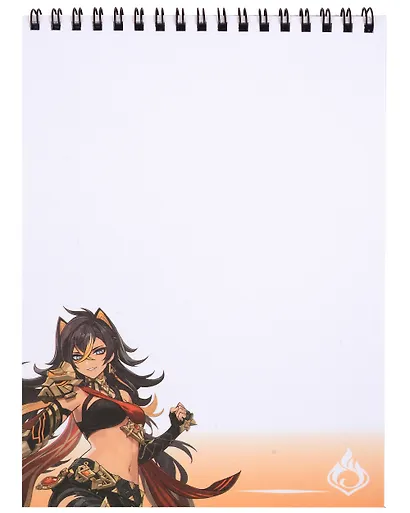 Геншин. Творческий блокнот cо стикерами и переводными татуировками A5. Таинственные секреты - фото 4