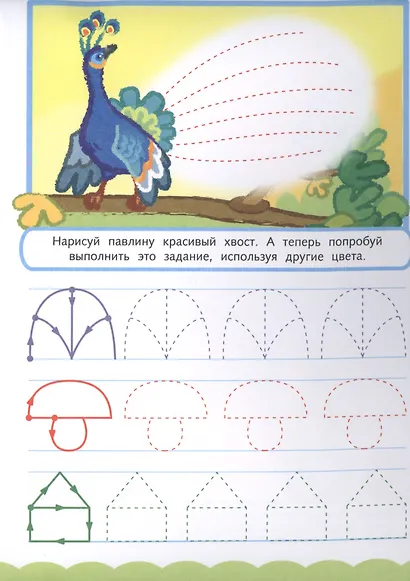 Многоразовые странички. Прописи. Пишем злементы букв - фото 5