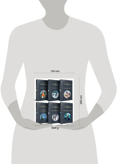 Набор Такой разный Джек Лондон (из 6 книг: Мартин Иден, Сердца трех, Странник по звездам и др.) - фото 10