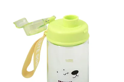 Бутылка Собачка Cute Dog (зеленая крышка, пластик) (600мл) (12-7306-202510-STB-53) - фото 3