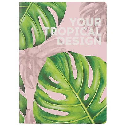 Ежедневник недатированный «Vision. Tropicaltrend» А6, 80 листов, кожзам, Greenwich Line - фото 1
