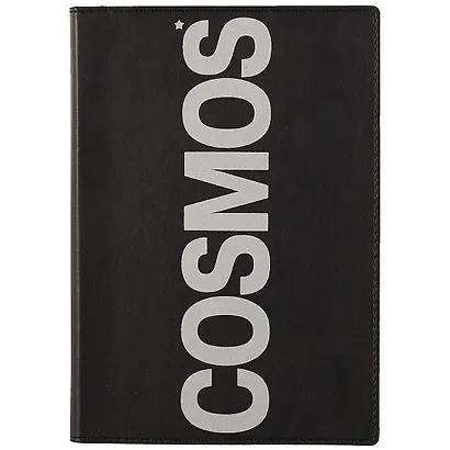 Ежедневник недат. А5 96л "Cosmos" иск.кожа, мягк.переплет, тисн. фольгой, ляссе, In Folio - фото 1