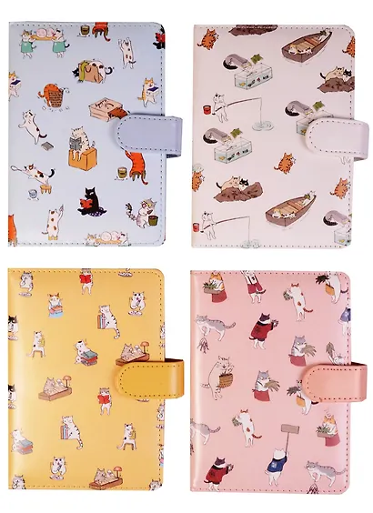 Блокнот «Жизнь кошек», 128 листов, 10.5 х 14.5 см - фото 5