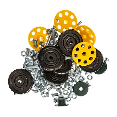 Конструктор металлический №3 (для уроков труда) 292 элементов - фото 7