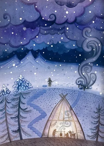 Сказки народов России. Эвенские сказки мудрой Нулгынэт. - фото 6