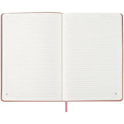 Книга для записей А5 80л лин. "Sakura. Karahafu" кожзам, с резинкой, тиснение фольгой - фото 7