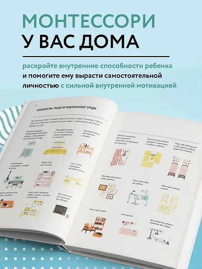 Монтессори для детей. От 3 до 12 лет. Полное руководство по воспитанию самостоятельного и всесторонне развитого ребенка - фото 5