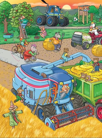 Добро пожаловать в деревню! Виммельбух с окошками - фото 2