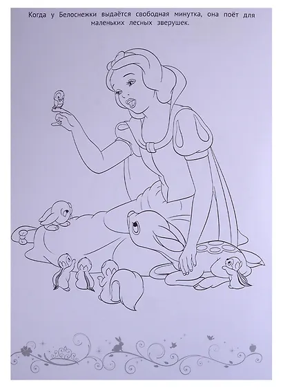 Раскраска-люкс РЛ № 1702 ("Принцессы") - фото 4
