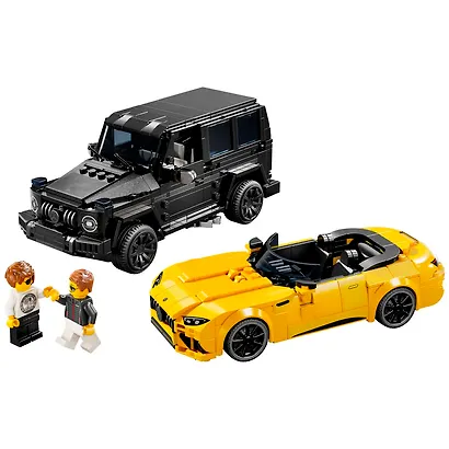 LEGO Speed Champions: Mercedes-AMG G 63 и Mercedes-AMG SL 63, 808 деталей (76924) - фото 8