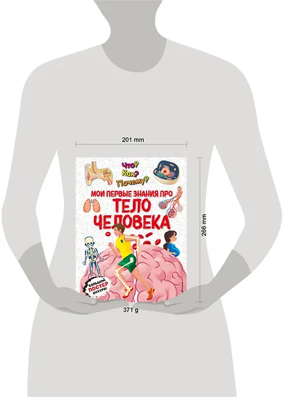 Что? Как? Почему? Мои первые знания про ТЕЛО ЧЕЛОВЕКА (с постером) - фото 11