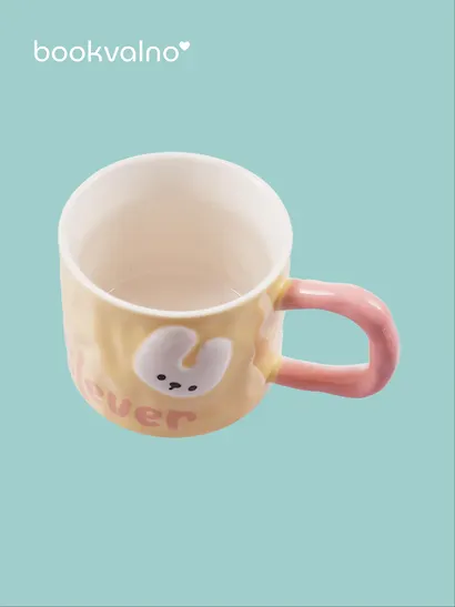 Кружка Kawaii Зайчик (керамика) (380мл) - фото 3
