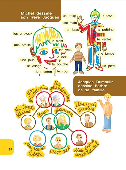 Французский язык. 4 класс. Углублённый уровень. Учебник. В двух частях. Часть 1 - фото 4