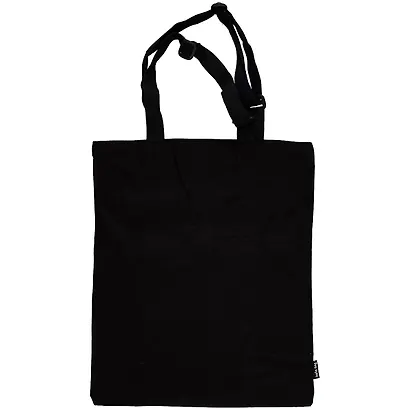 Сумка-шоппер Bag №1 черная, текстиль 40см.*32см. - фото 2