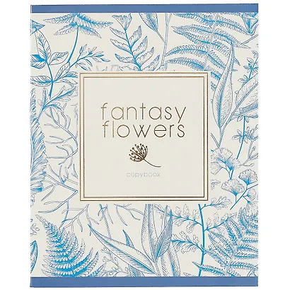 Тетрадь в клетку Listoff, "В цветочном саду", 48 листов, в ассортименте - фото 4