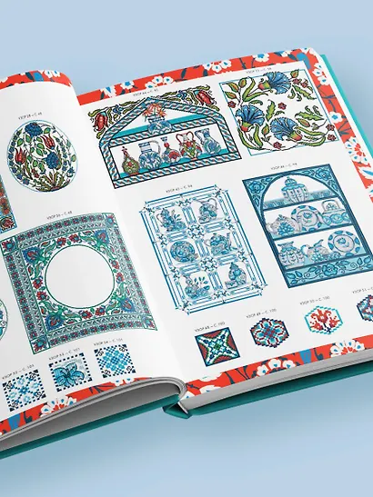 Вышивка крестиком, вдохновленная керамикой. Расписные изразцы - фото 10