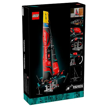 LEGO Technic: Спортивная яхта Emirates Team New Zealand AC75, 962 детали (42174) - фото 6