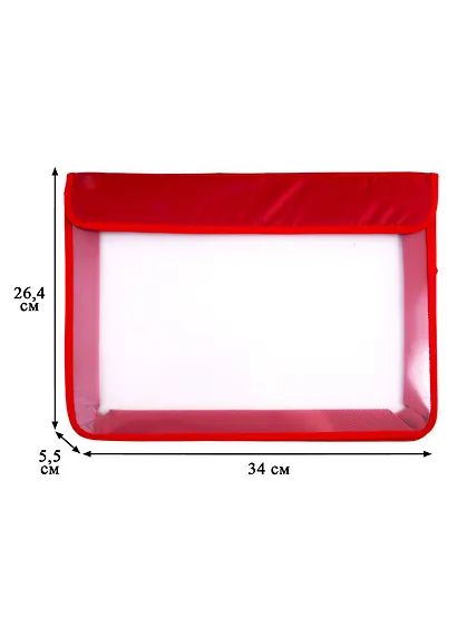 Папка для тетрадей "Школьная" на липучке, А4 - фото 2