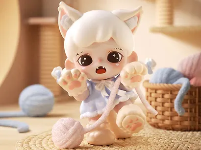 Коллекционная фигурка Кошачье личико, серии Зора TNT Space, высота 8.5см, Blind Box, 12-T3012-7 - фото 11