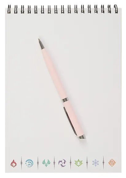 Геншин. Творческий блокнот cо стикерами A5. Избранный Странник - фото 10