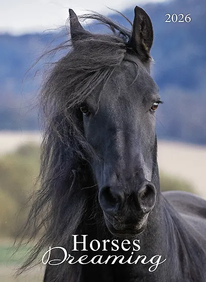 Календарь 2026г 370*560 "Horses Dreaming (Сны о лошадях)" настенный, на спирали - фото 1