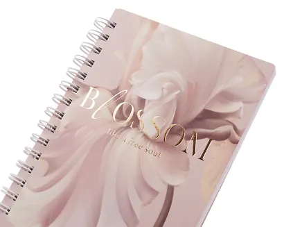 Записная книжка «Blossom. Ирис» А6, 120 листов в клетку, спираль, Be Smart - фото 3