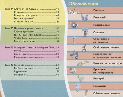 Веселая музыкальная грамота:альбом №1 по сольфеджио и фортепиано для детей - фото 6