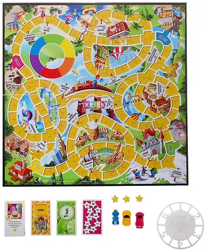Настольная Игра HASBRO Моя первая игра в жизнь"" - фото 4