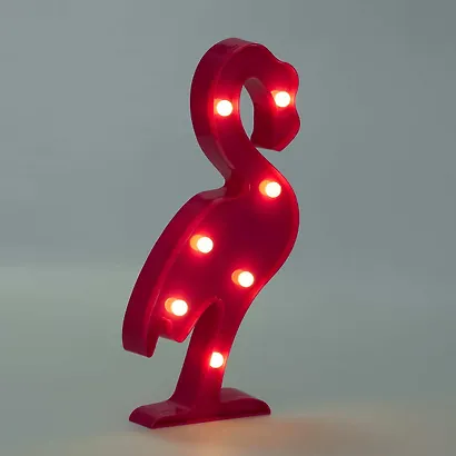 Светильник LED Фламинго (пластик) 30х14см (30×15см) (12-06630-Y019) - фото 2