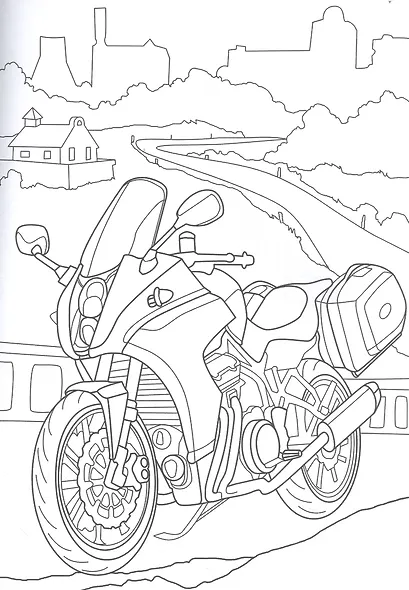 РАСКРАСКА С МАШИНКАМИ. ПОЕХАЛИ! - фото 3