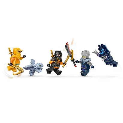 LEGO NINJAGO: Внедорожный багги Арина Ниндзя, 267 деталей (71811) - фото 7
