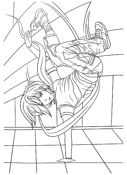 БОЛЬШАЯ АНИМЕ РАСКРАСКА - фото 5