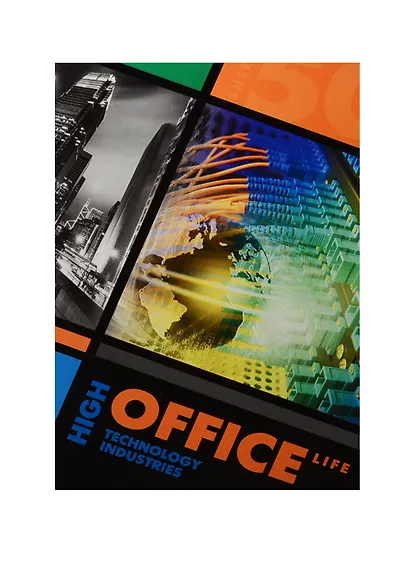 Блокнот А6 50л нелин. "Office Life" карт.обл., склейка, ассорти, БиДжи - фото 1