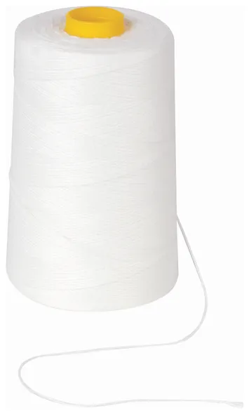 Нить лавсановая 1000м для прошивки документов, белая, диаметр 1мм - фото 1