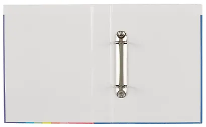 Папка-обложка для тетради со сменными блоками А5 "Лолометр" 2 кольца, глянц.ламин., ассорти - фото 3