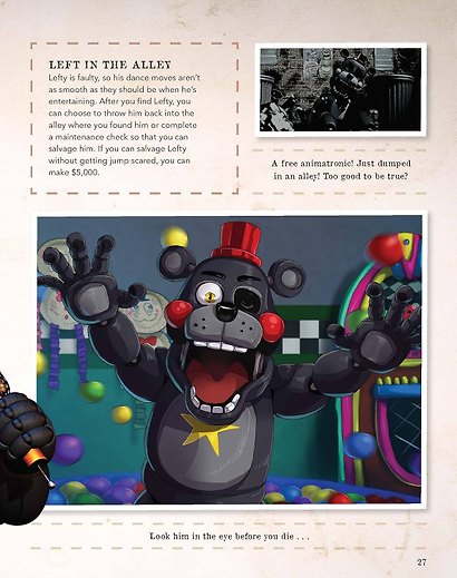 Five Nights at Freddys: Official Character Encyclopedia - фото 4