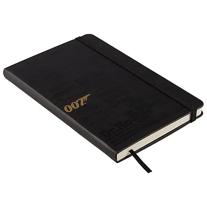 Записная книжка Moleskin James Bond Large, 96 листов, чёрная, А5 - фото 2